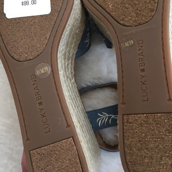 Lucky Brand platform shoes SIZE 8.5 - Picture 4 of 6